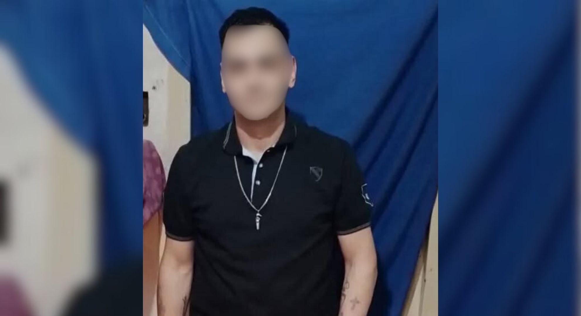 Ernesto Romagnoli, el acusado de haber asesinado a golpes a Iris Blanco (Facebook: Julia Di Santi)