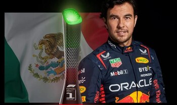 Checo Pérez. (Lenovo)