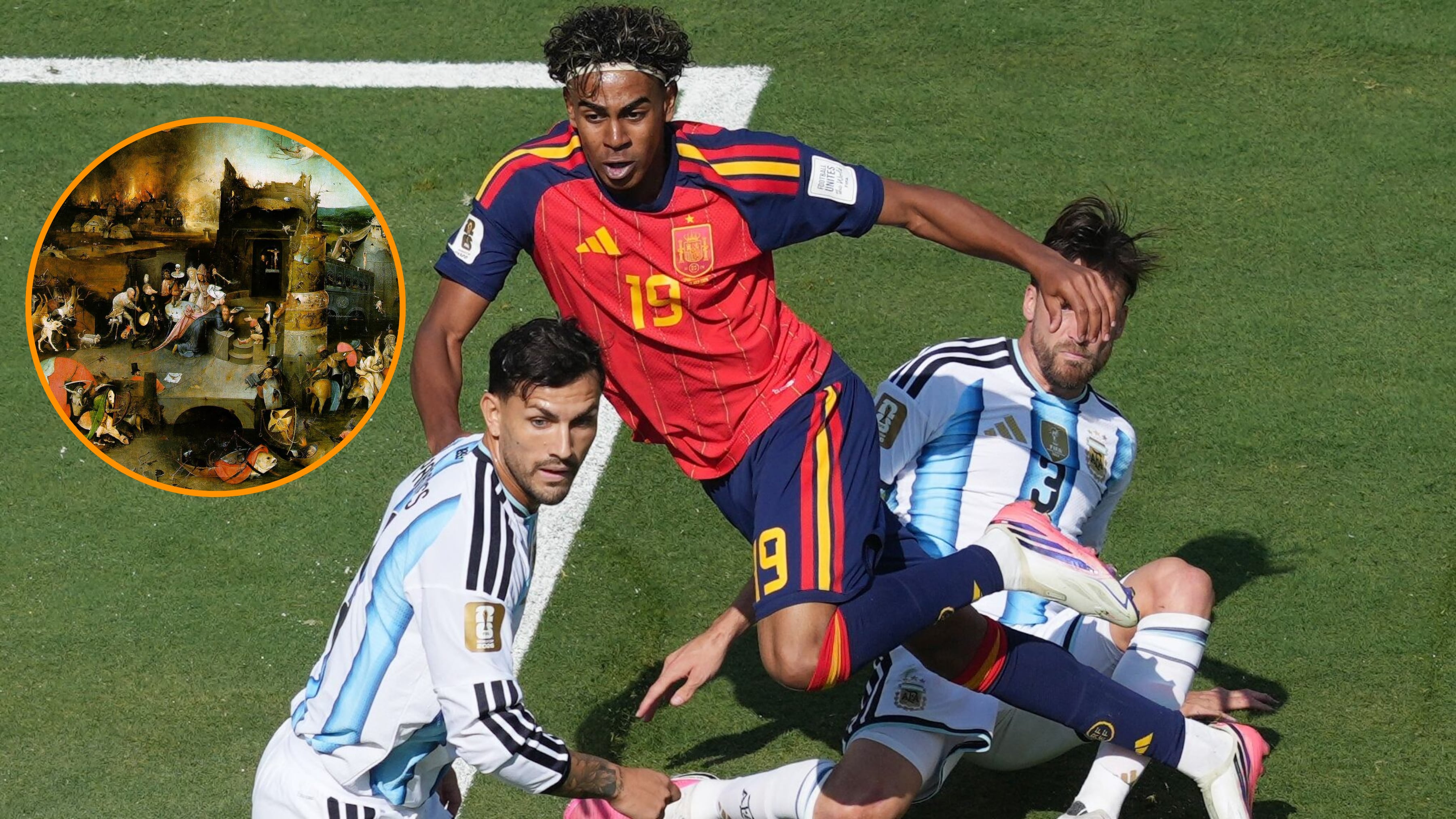El sorprendente parecido entre un cuadro de El Bosco y la final del Mundial: “Es la mayor representación de un drama artístico del siglo XXI”