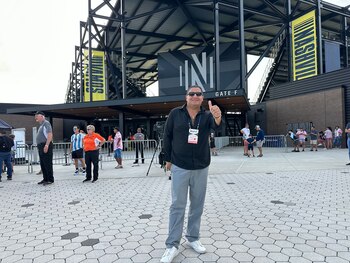 El pastor a punto de