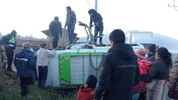 Accidente de tránsito en Cusco