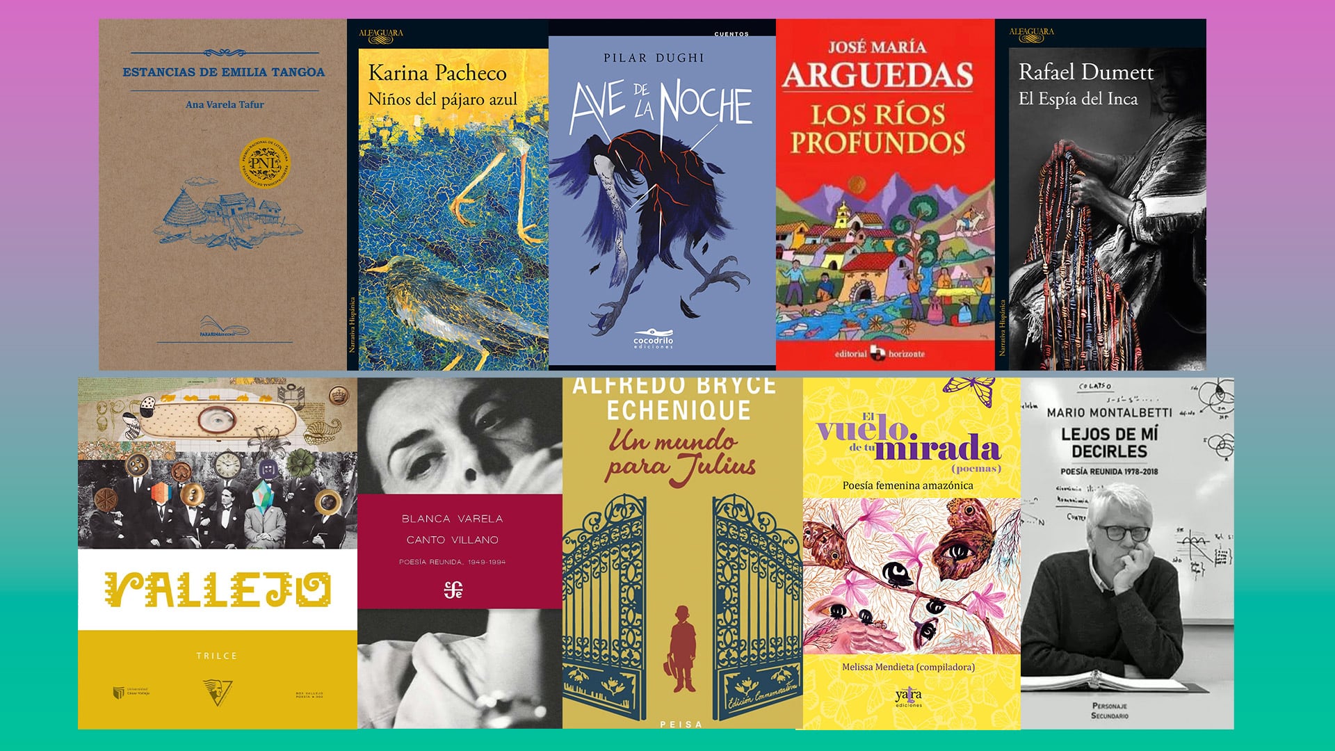 Lo mejor de la literatura peruana: un viaje por la herencia andina y la vanguardia amazónica