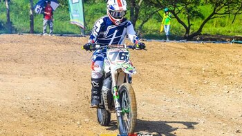 Excampeón nacional de motociclismo era