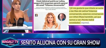 Magaly Medina marca distancia ante posible regreso de Gisela a ATV: “La otra no me vengas”. Captura: Magaly TV La Firme.