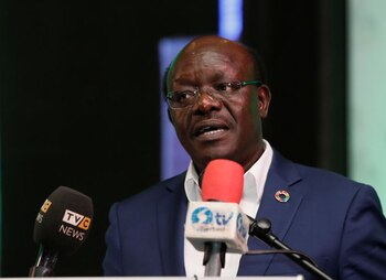 FOTO DE ARCHIVO. Mukhisa Kituyi,