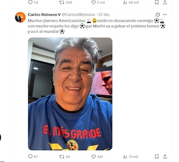 Carlos Reinoso asegura que Henry