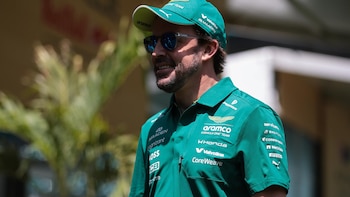 Fernando Alonso: "No me gustaría retirarme hasta que mi hijo pueda subirse a mi coche"