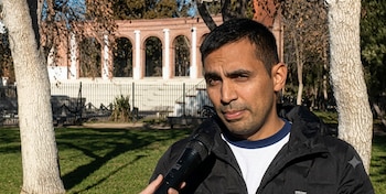 Diego Sáez, referente del programa Provincial del Ministerio de Educación y Derechos Humanos de Río Negro