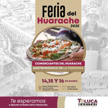 Feria del huarache 2025 en