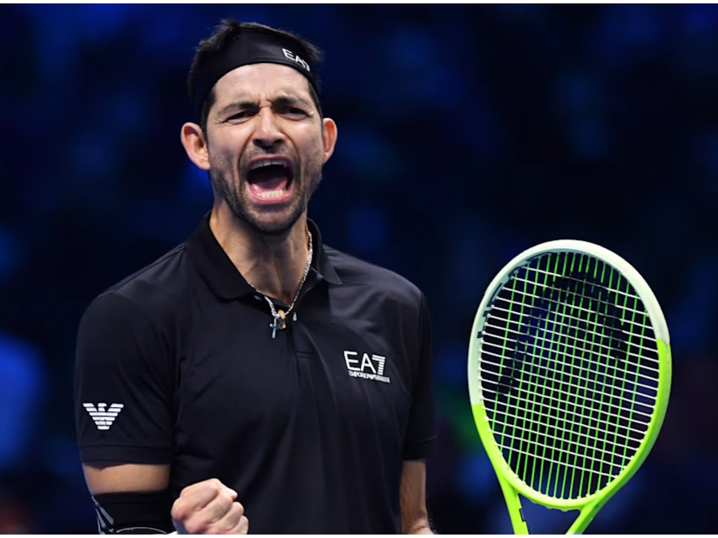 El atleta salvadoreño compitió en el ATP 500 de Dubái con el croata Mate Pavić./(Foto INDES)