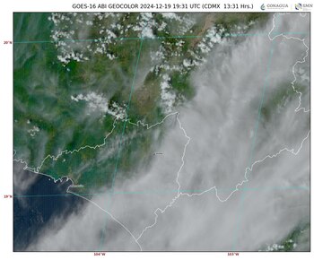 Imagen 2: GOES 16 ABI