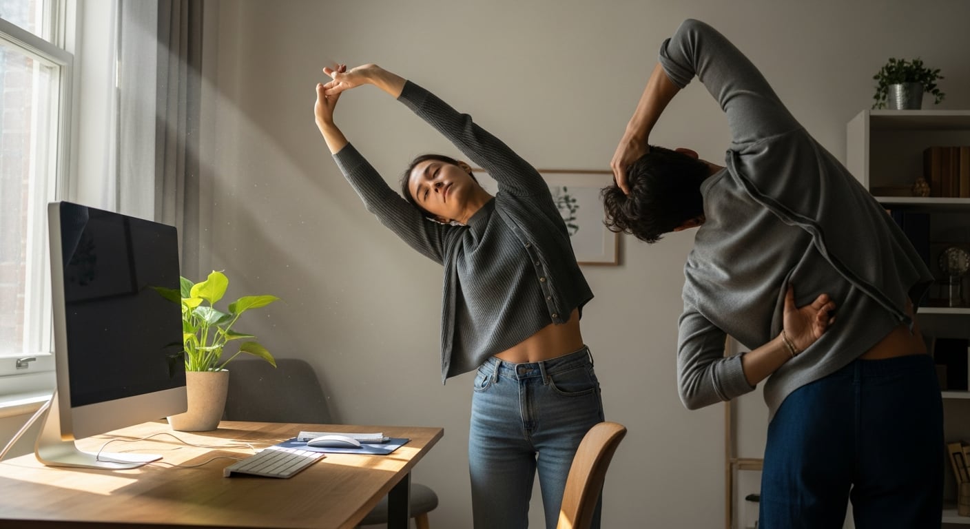 Un adulto realiza una caminata diaria en un entorno natural, representando uno de los hábitos más eficaces para preservar la salud lumbar según las guías médicas internacionales - (Imagen Ilustrativa Infobae)
