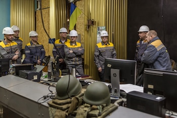 Resistir nuevos ataques es un desafío constante para las instalaciones ucranianas. (Oksana Parafeniuk/The Washington Post)