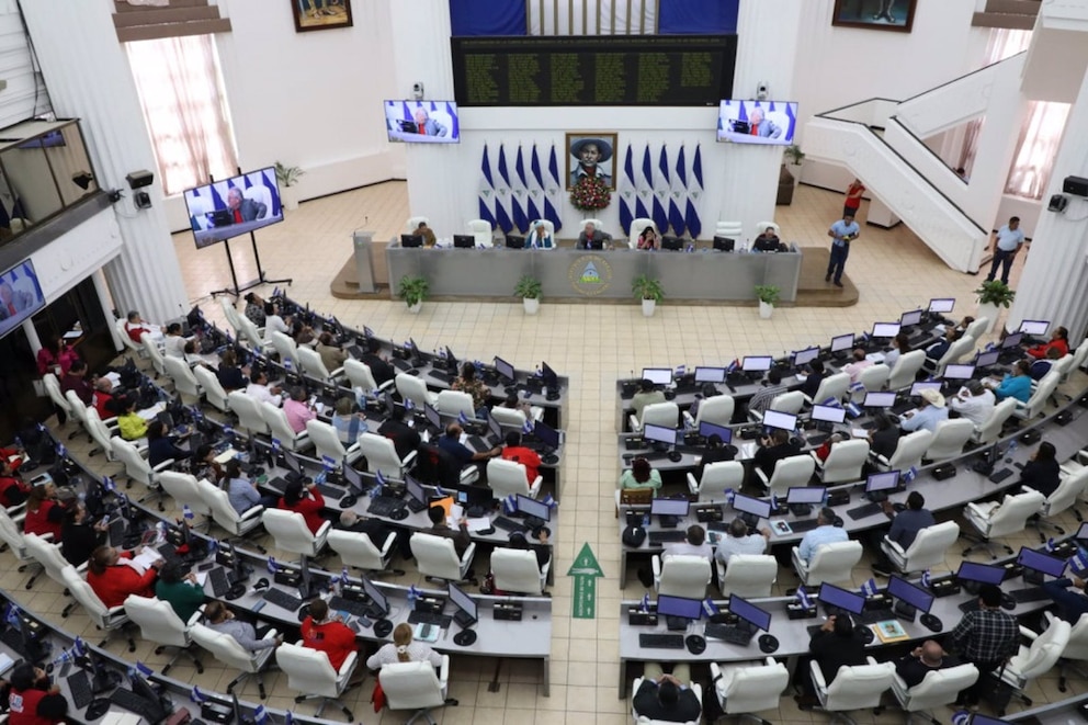 La Asamblea de Nicaragua aprobó