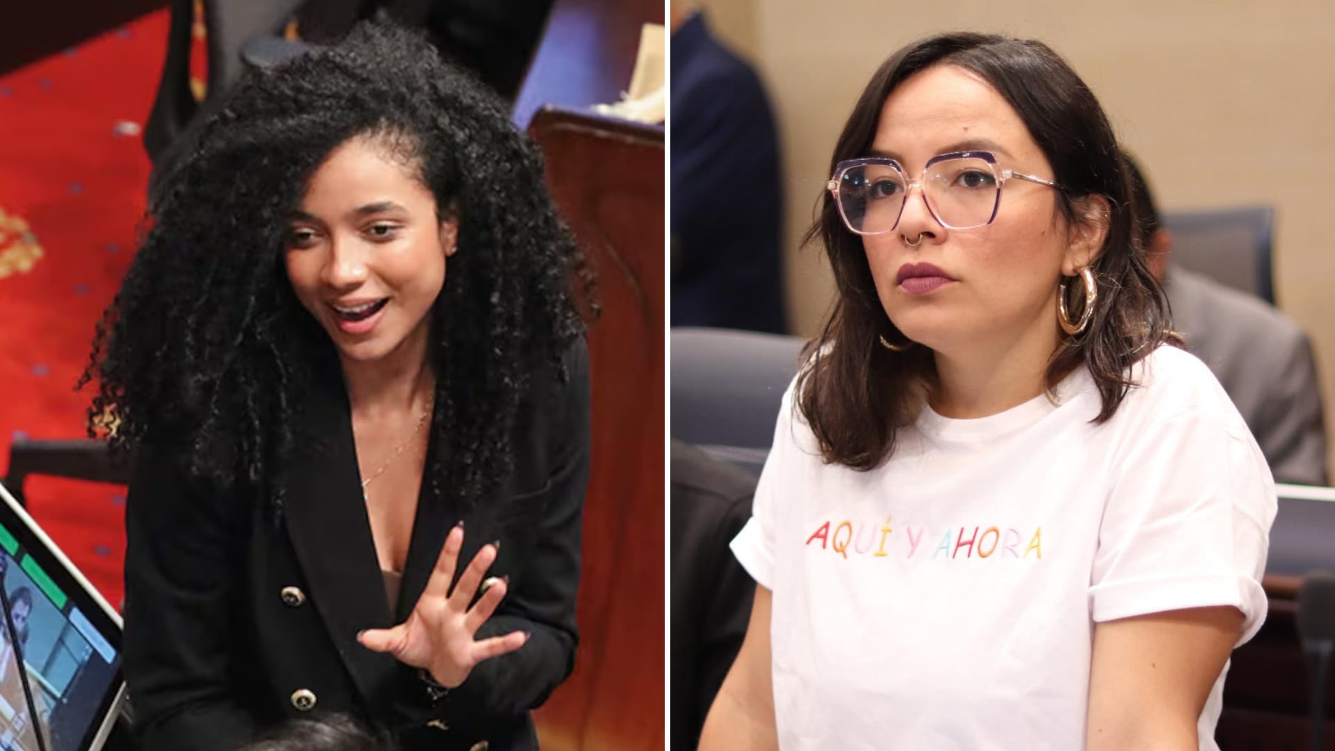 Jennifer Pedraza cuestiona el nombramiento de Juliana Guerrero como viceministra de Juventudes - crédito @ojocolombia2026/X - Jennifer Pedraza/Facebook