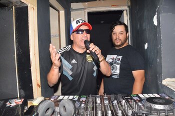 Pablo Lescano estuvo en la