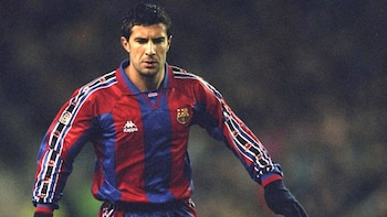 En Barcelona jugó cinco temporadas