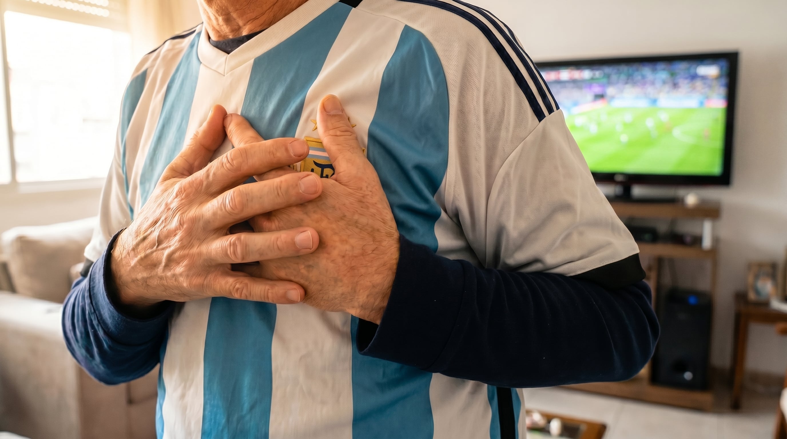 La frecuencia cardíaca y la presión arterial pueden aumentar horas antes del partido, la expectativa y la tensión se reflejan en el organismo (Imagen Ilustrativa Infobae)