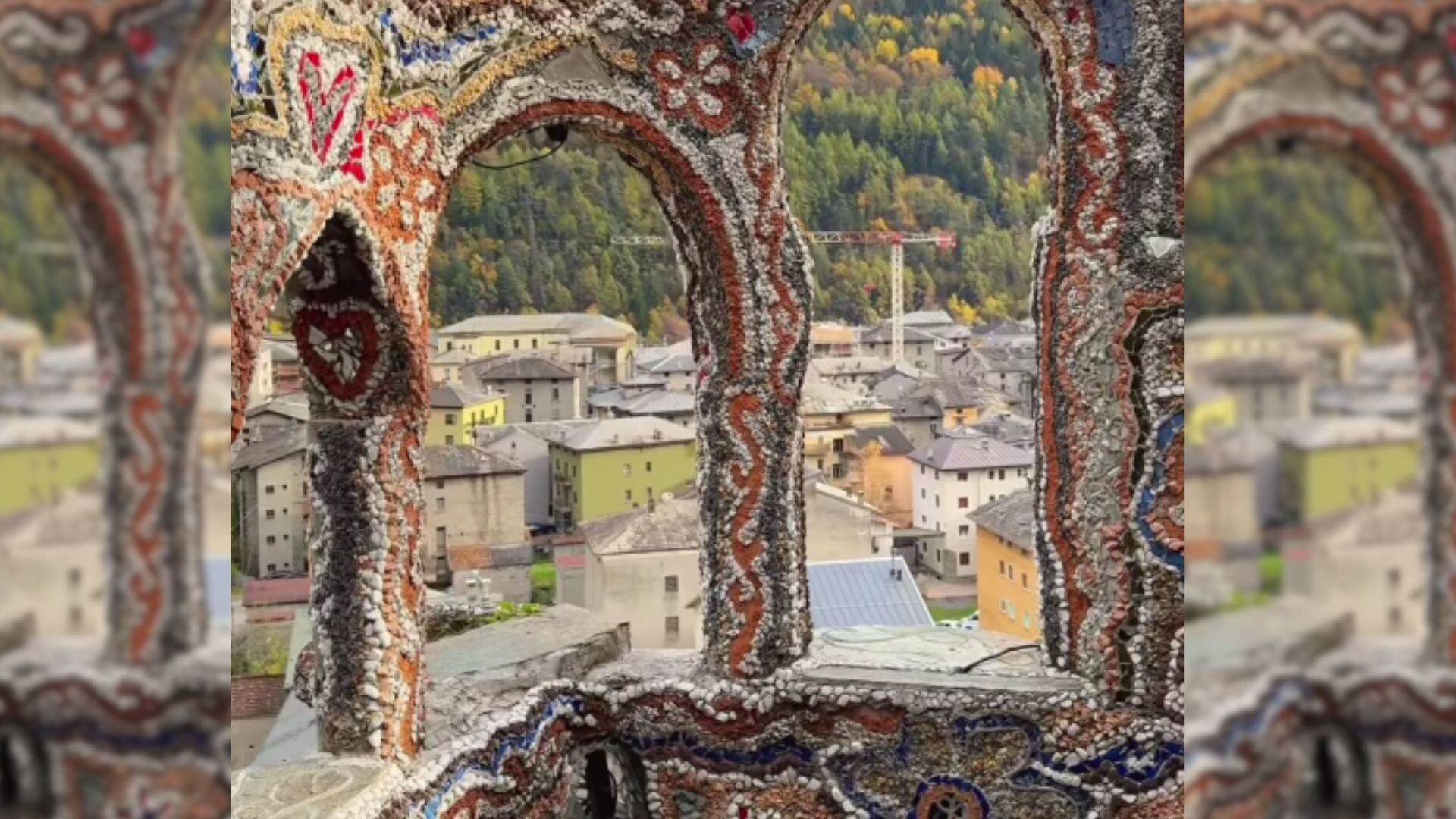 Parece el Parque Güell de Gaudí, pero no está en Barcelona, sino en Italia: “Si no hubiera hecho esto, habría arruinado mi matrimonio”