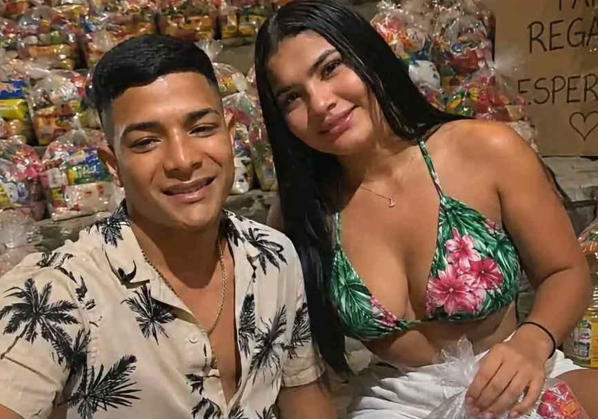 Alias Bendito Menor y La Bebesita aparecieron en muchos espacios públicos hasta que fueron abatidos por las autoridadades en La Guajira - crédito @maximrudin/X