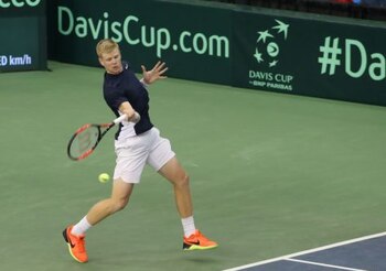 Kyle Edmund of Great Britain