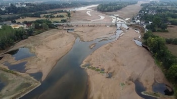 La impactante sequia en Francia