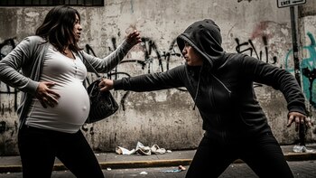 Mujer embarazada es apuñalada durante intento de robo de celular en Venustiano Carranza