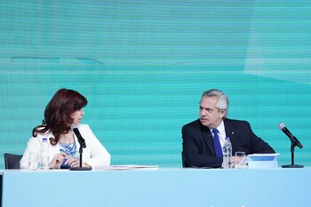 Cristina Kirchner y Alberto Fernández