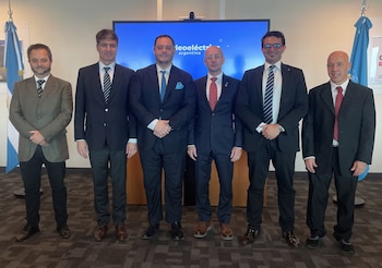 El entonces directorio de Nucleoeléctrica