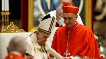 El cardenal Mauro Gambetti evocó