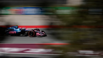 Colapinto marcha último en el