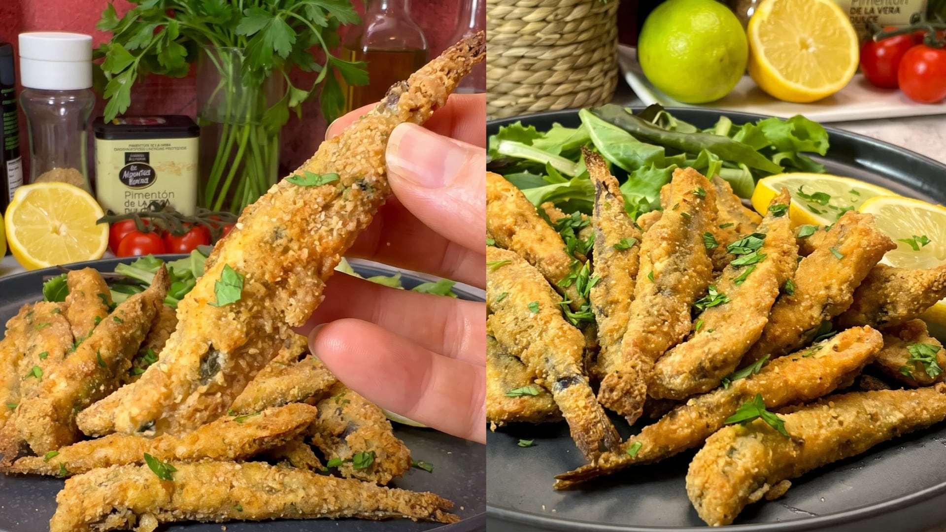 Receta de boquerones rebozados sin gluten: la versión al horno que suma proteína y grasas saludables. (IG/Ana Prieto)