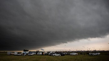 Una mañana de mucha lluvia