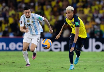 Castillo en acción durante el