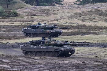La semana pasada, países occidentales avanzaron en la ayuda militar a Ucrania cuando Alemania y Estados Unidos anunciaron el envío de tanques pesados. (REUTERS)