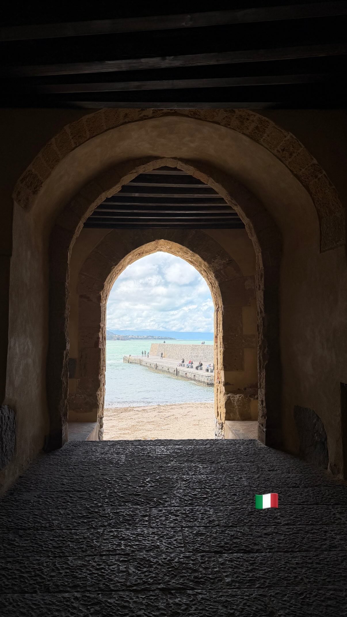 La Porta Pescara, conocida como la Puerta de los Pescadores, uno de los paisajes más característicos del pueblo de Cefalú