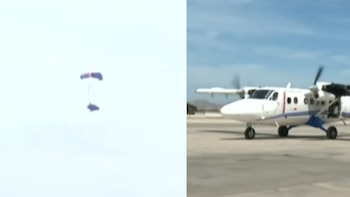 Incidente en Base Las Palmas: paracaidista enfrenta falla en su equipo durante ensayo cuando su paracaídas no abrió por completo en Surco