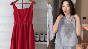 Adiós a las arrugas en el lino: una influencer revela el método que usa en los viajes cuando no hay plancha