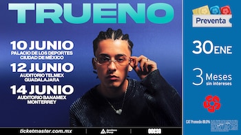 Cartel oficial. (Ocesa)