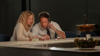 Meg Ryan y David Duchovny