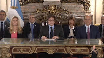 El jefe de Estado estuvo