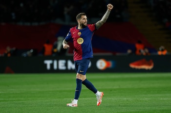 Iñigo Martínez (AP Foto/Joan Monfort)