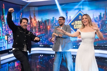 Ana Mena, ausente en el plató, fue protagonista de bromas y elogios por parte de sus compañeros