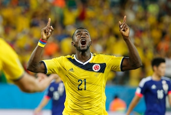 Jackson Martínez en la Selección Colombia