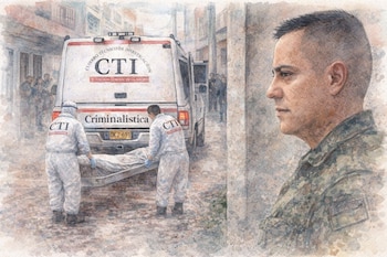 Personal del Cuerpo Técnico de Investigación trasladan el cuerpo de alias Gavilán - crédito