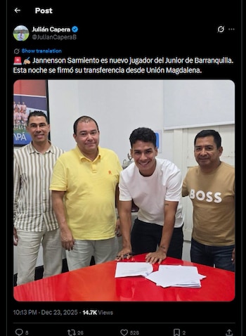 Este fue el momento cuando