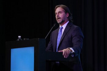 Lacalle Pou agradeció a Javier