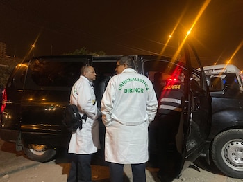 El menor viajaba con su