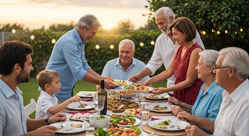 Para la generación silver, compartir