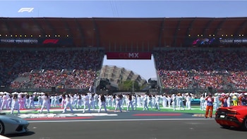 Recorrido inaugural del Gran Premio de México.